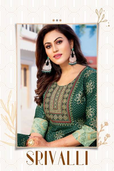 Srivalli By Akhand Jyot Designer Kurti Collection